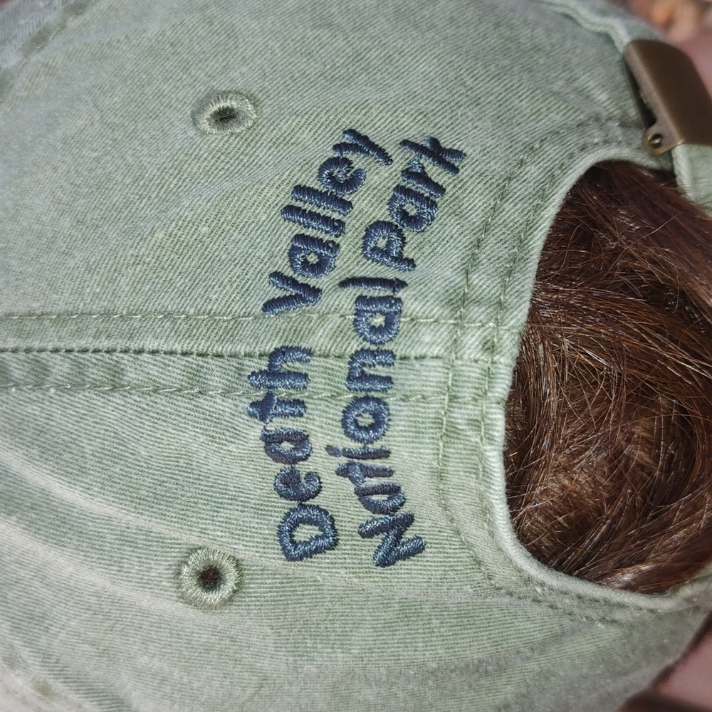 ECO Headwear Death Valley National Park Bighorn Sheep Embroidered Strapback Hat - Picture 6 of 10